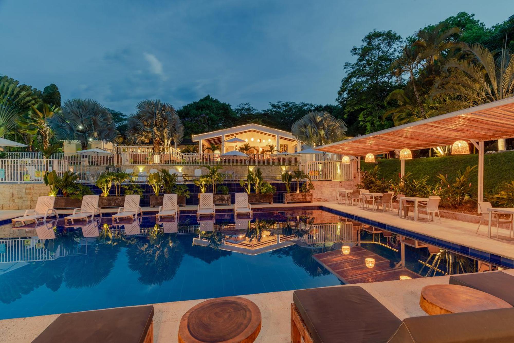 Hotel Villa Camila La Pintada Bagian luar foto